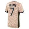 Maillot de Foot Paris Saint-Germain Mbappé 7 Quatrième Jordan 2023-24